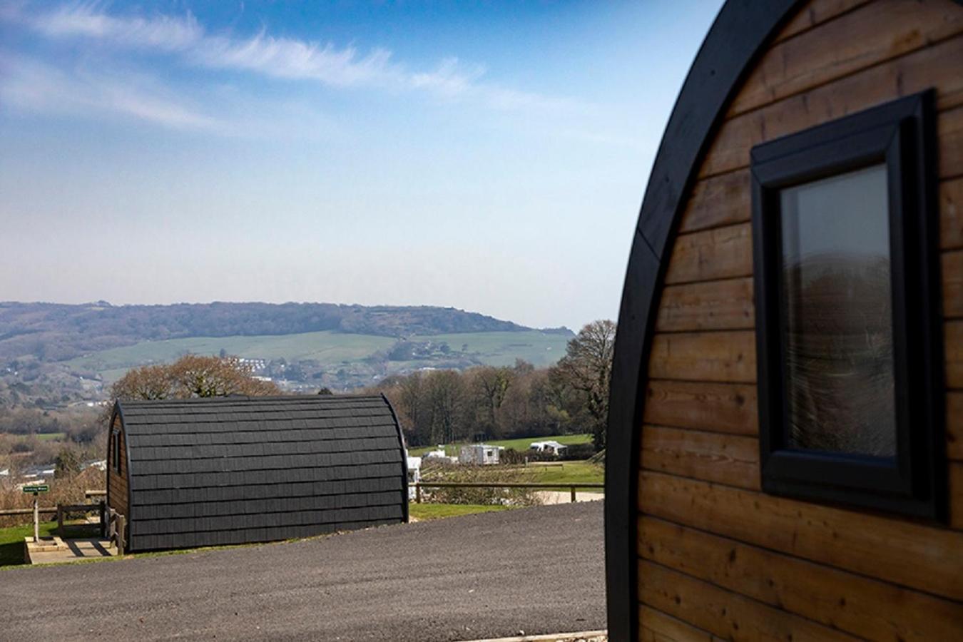 Hotel Camping Pods Wood Farm Holiday Park Charmouth Exteriér fotografie