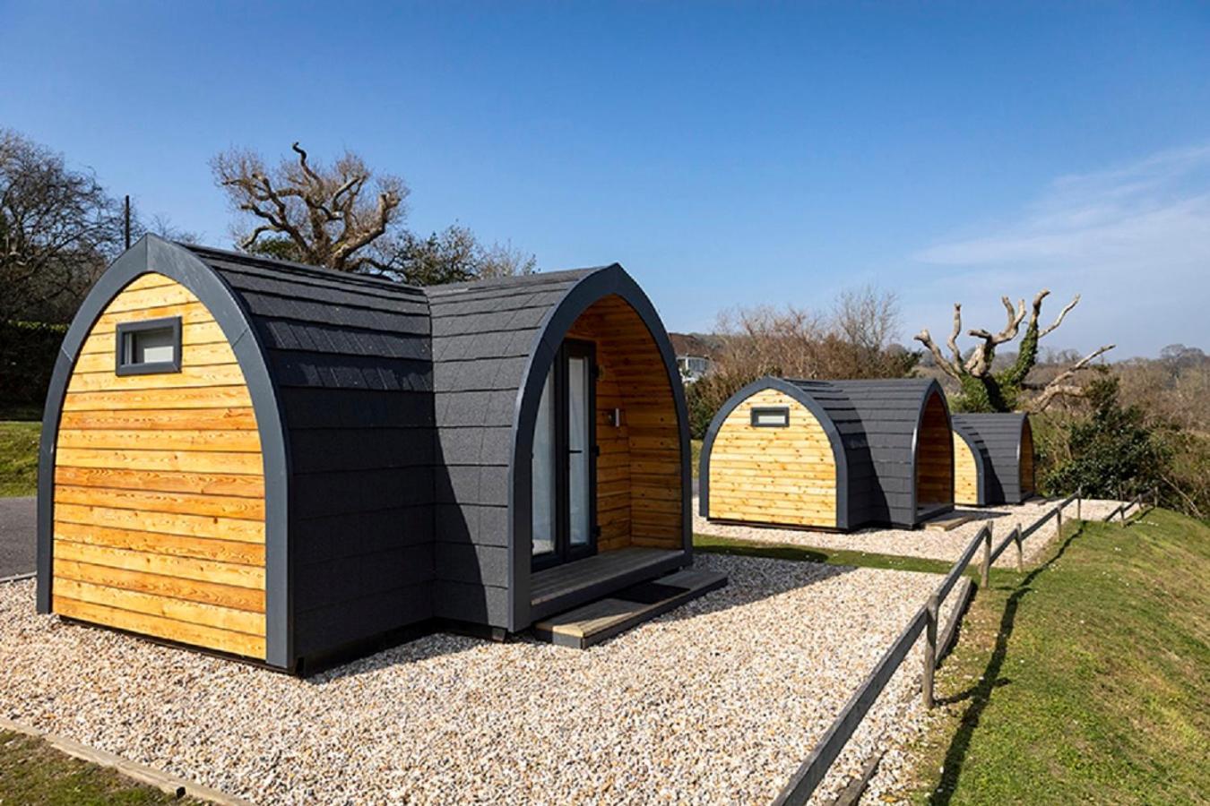 Hotel Camping Pods Wood Farm Holiday Park Charmouth Exteriér fotografie